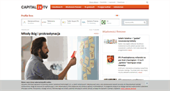 Desktop Screenshot of capital24tv.pl